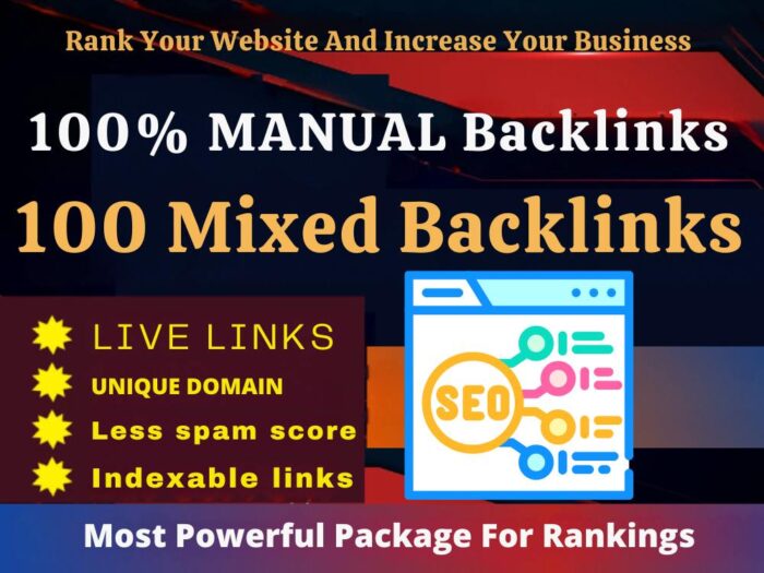 Mixed Do follow Backlinks Service